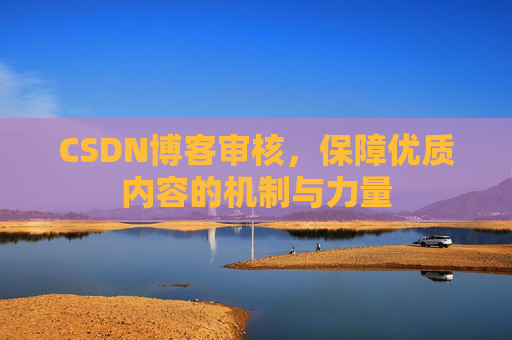 CSDN博客审核，保障优质内容的机制与力量